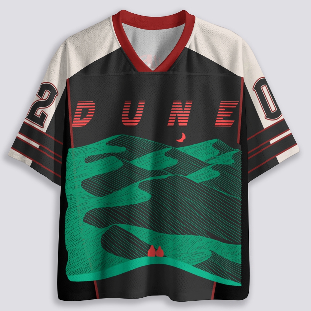 "Desert Planet Sci-Fi" Vintage Sports Mesh Jersey