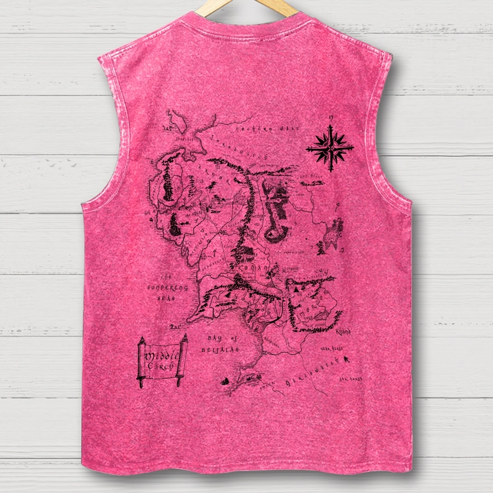 JRR Tolkie Washed Vest 