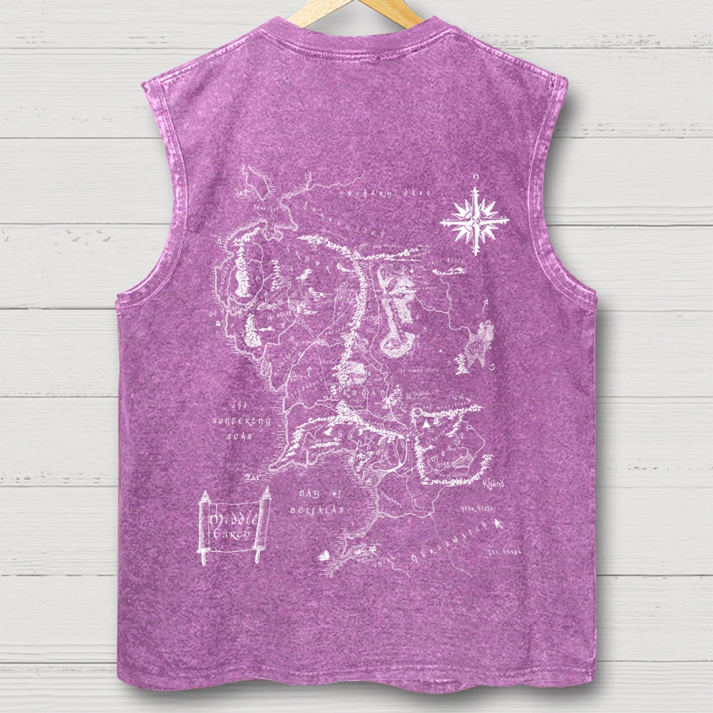 JRR Tolkie Washed Vest 