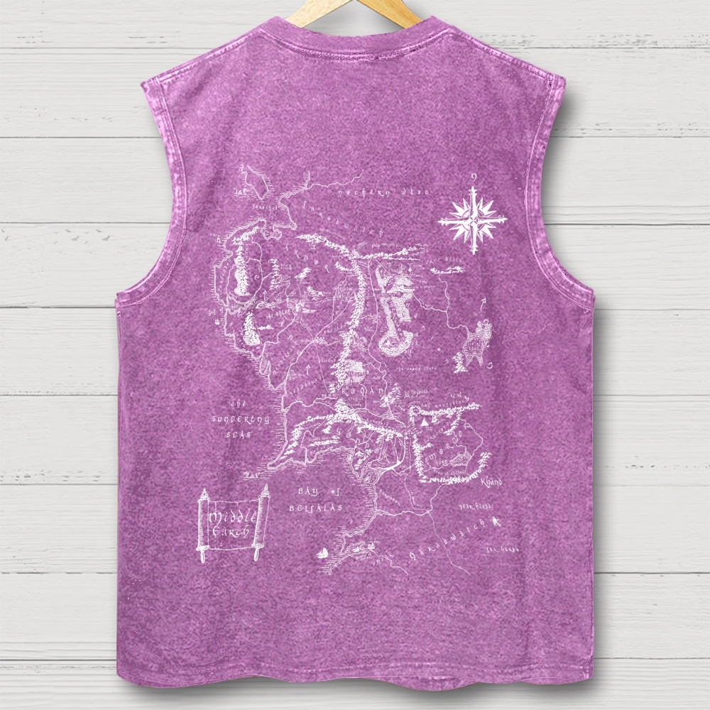 JRR Tolkie Washed Vest 