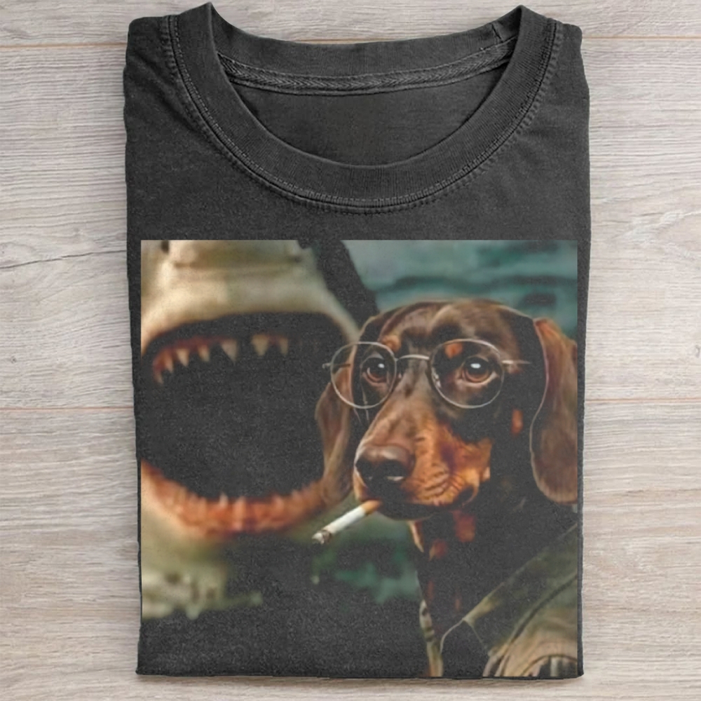 Funny Dachshund Graphic T-shirt