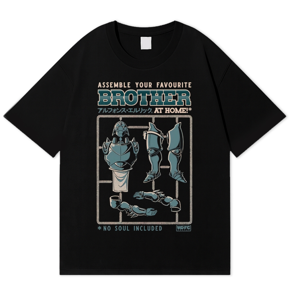 Assemble Your Favorite Brother At Home Cotton T-shirt 