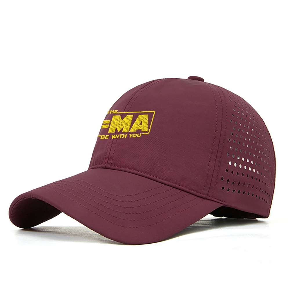 “May The Force Be With You” Geek Breathable And Quick-Drying Baseball Cap