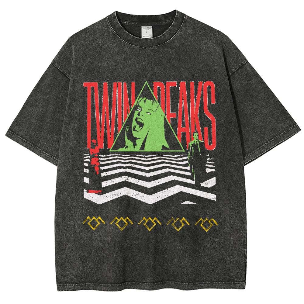 Twin Peaks Red Room Vintage Washed T-Shirt 