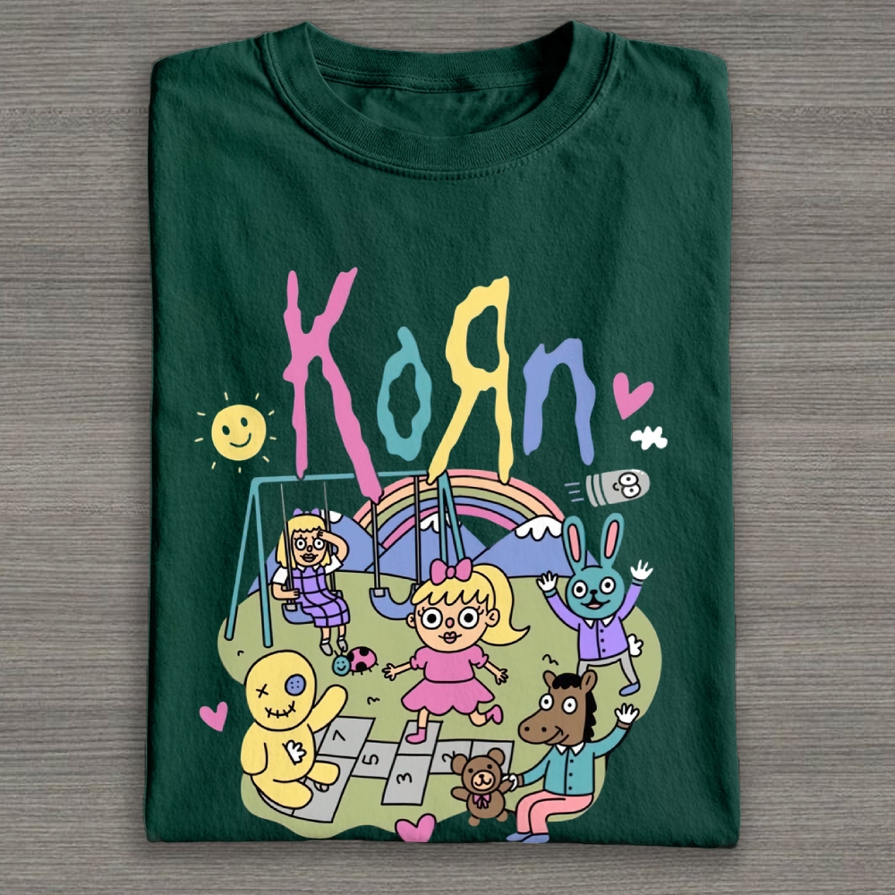 Funny Nu Metal Band Parody Cotton T-shirt 