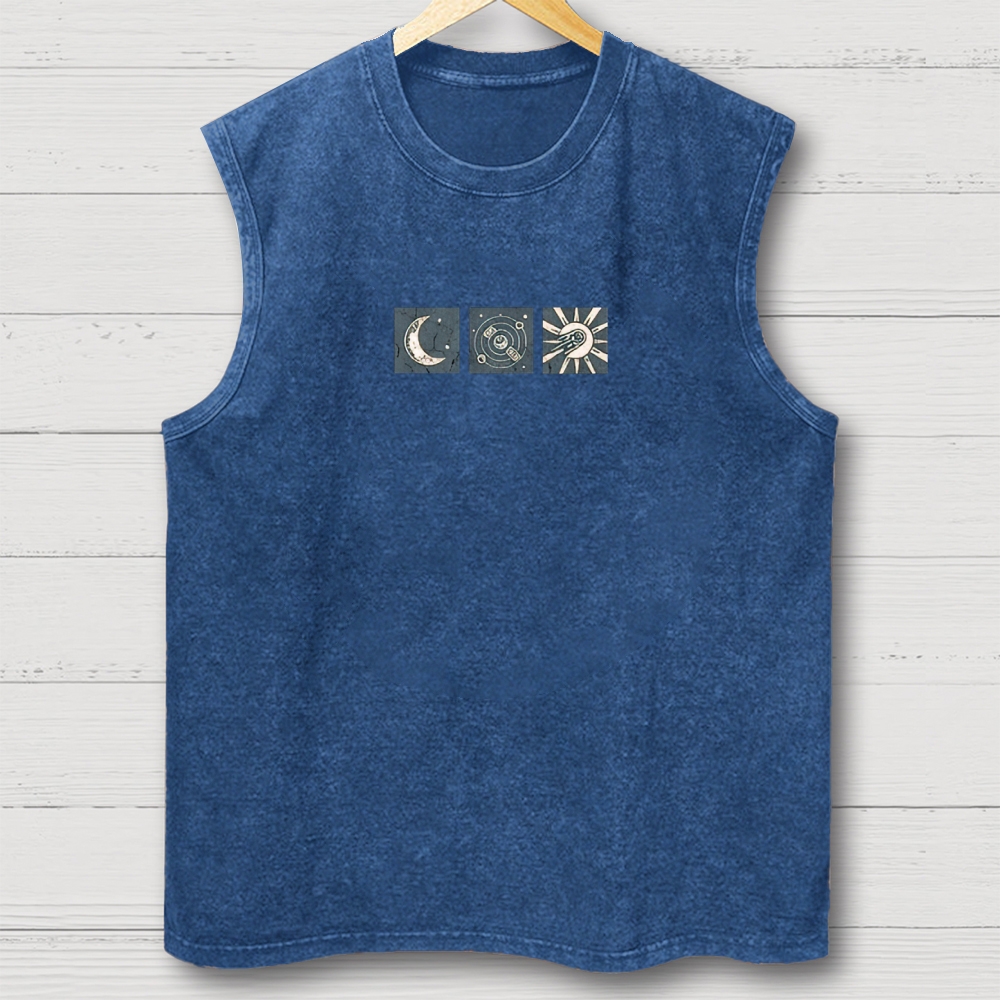 Space Exploration Washed Vest 