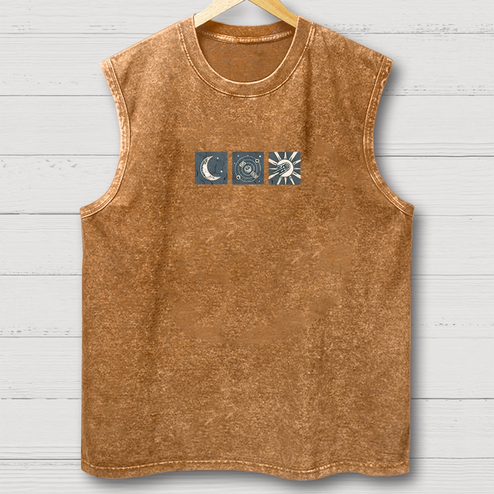 Space Exploration Washed Vest 