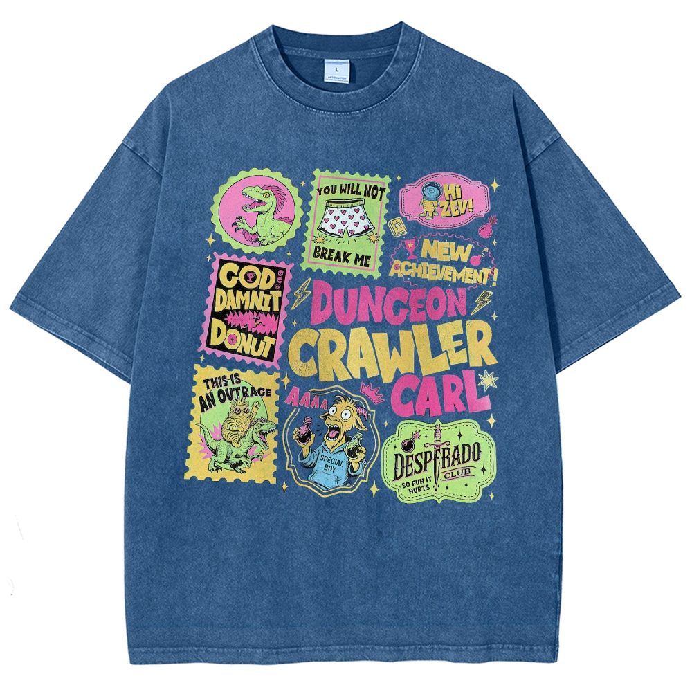 I’m Yelling Carl, You Will Not Break Me Washed T-Shirt 
