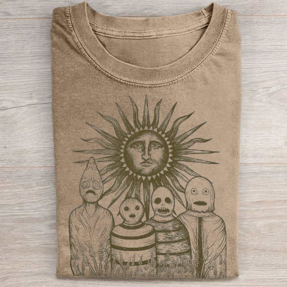 Unisex Vintage Washed Tee 2606001263