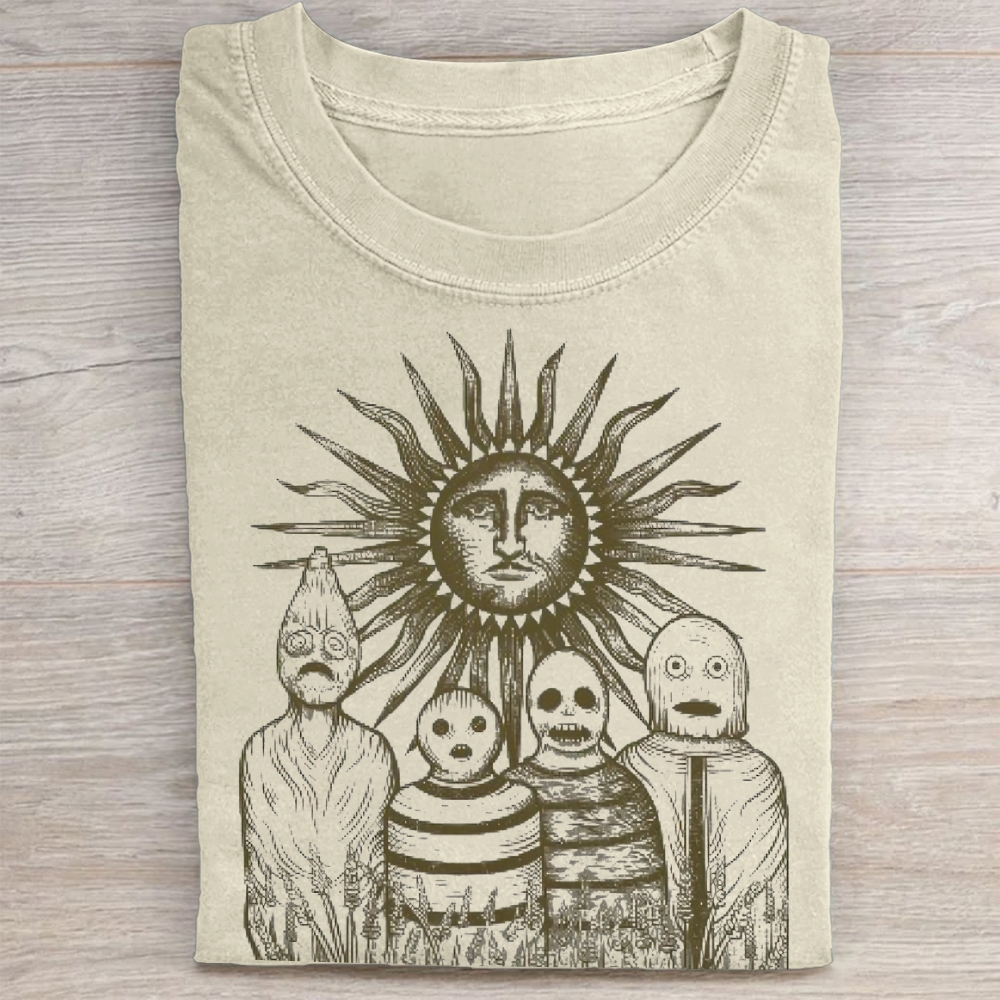 Unisex Vintage Washed Tee 2606001263