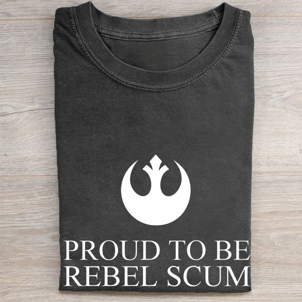 Rebel Pride Emblem Vintage Washed Tee