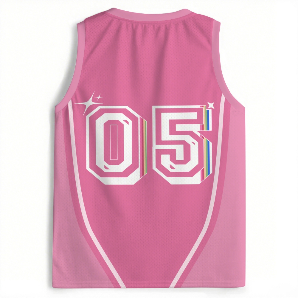 Rainbow Unicorn Alpha Y2K Jersey Tank