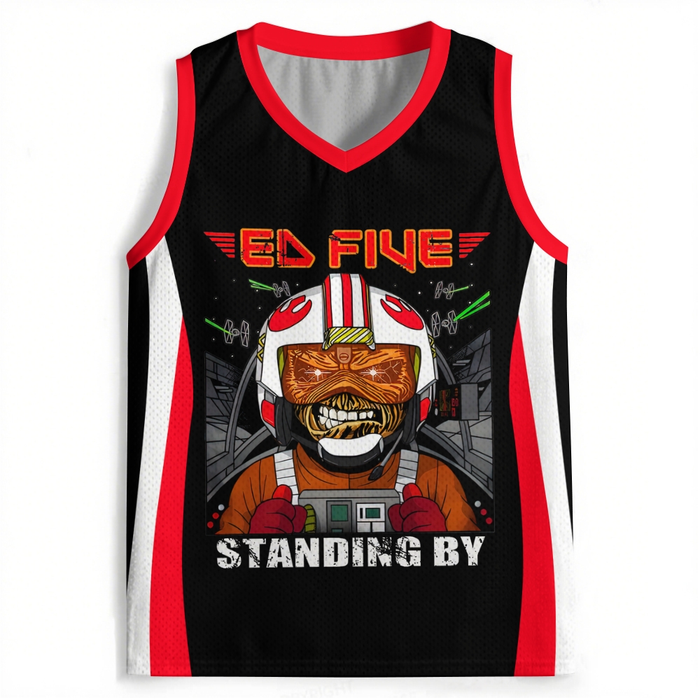 Retro Sci-Fi Pilot Shirt With Space Jersey Tank 