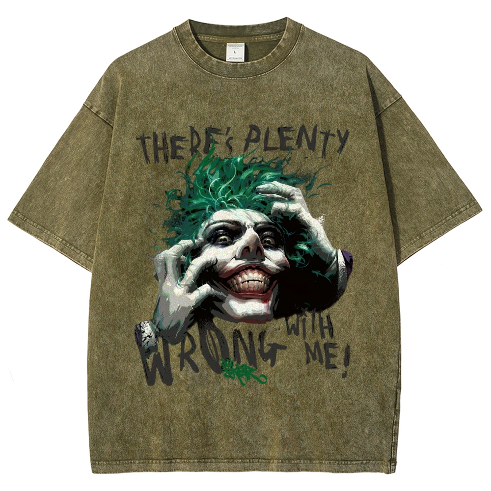 Villain Quote Graphic Washed T-Shirt