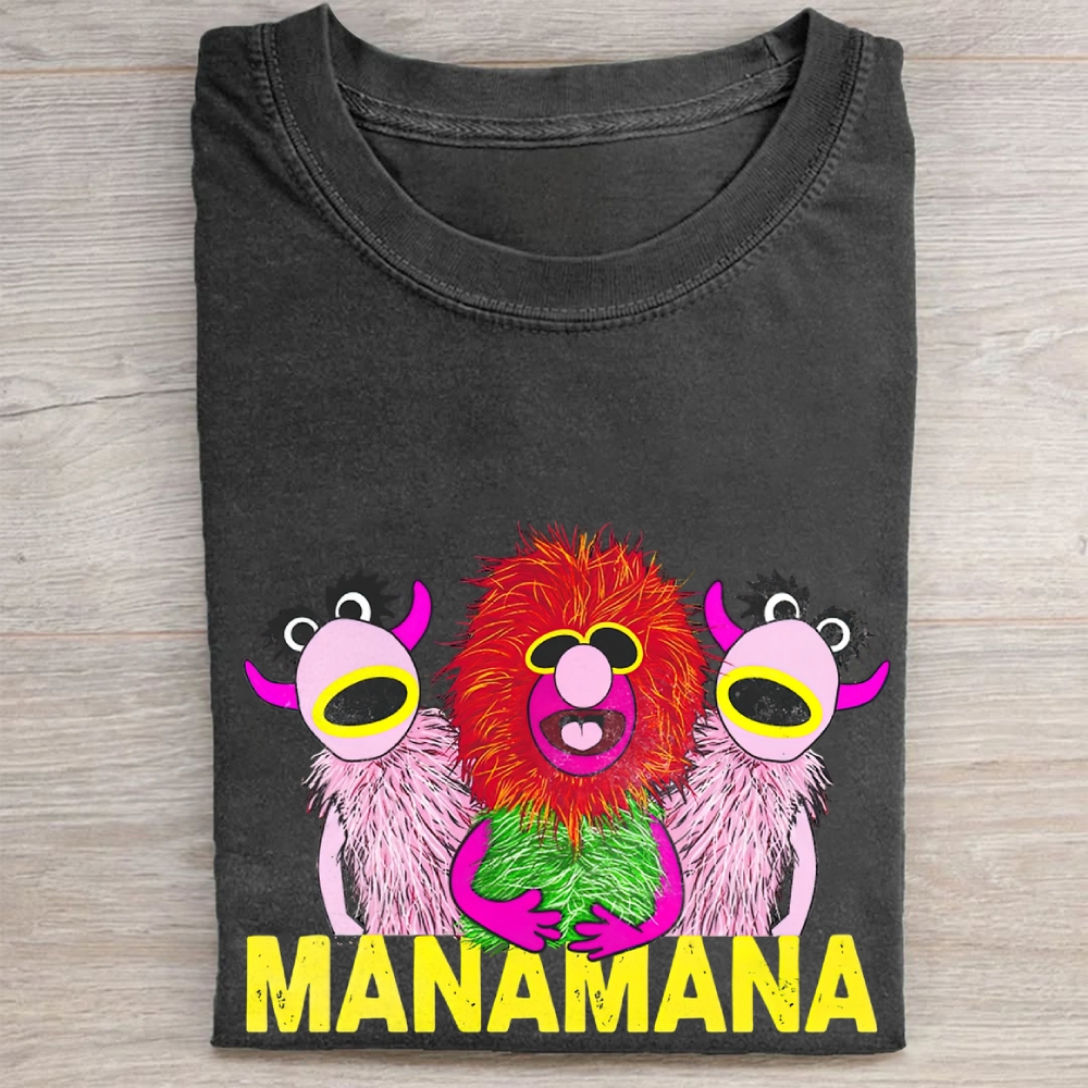 The Muppets Mahna Mahna Graphic Vintage Washed Tee