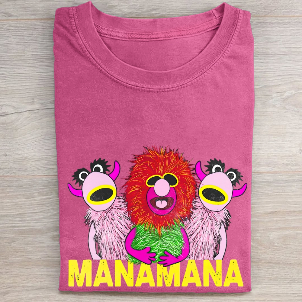 The Muppets Mahna Mahna Graphic Vintage Washed Tee