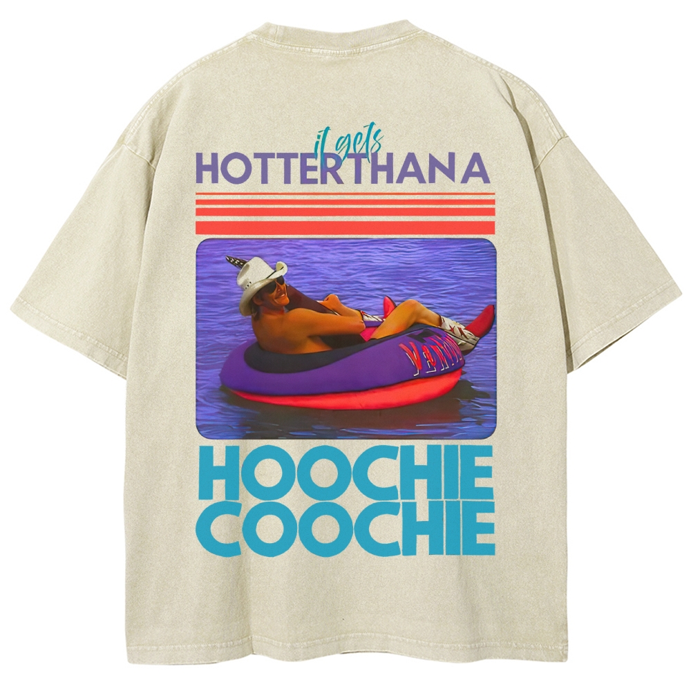 Chattahoochee Hoochie Coochie Double Sided Vintage Washed T-Shirt