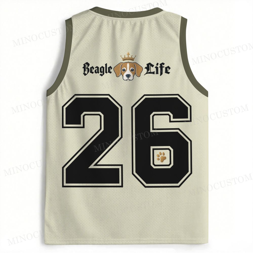 Beagle life  Doki!!! Jersey Tank -Customized