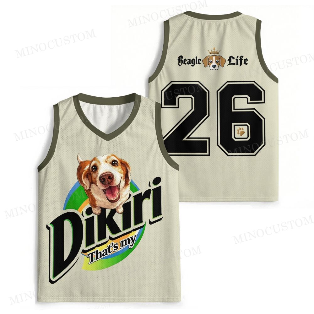 Beagle life  Doki!!! Jersey Tank -Customized