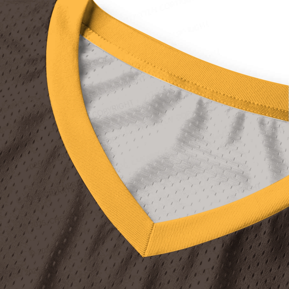 Jawa Droid Sales Retro Brown Yellow Mesh Jersey Tank 