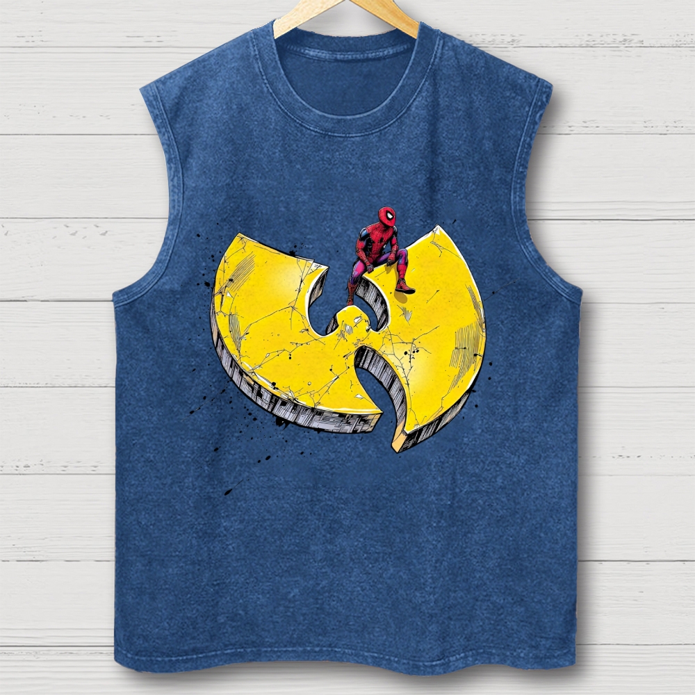 Spider-Man x Wu-Tang Clan Crossover Washed Vest