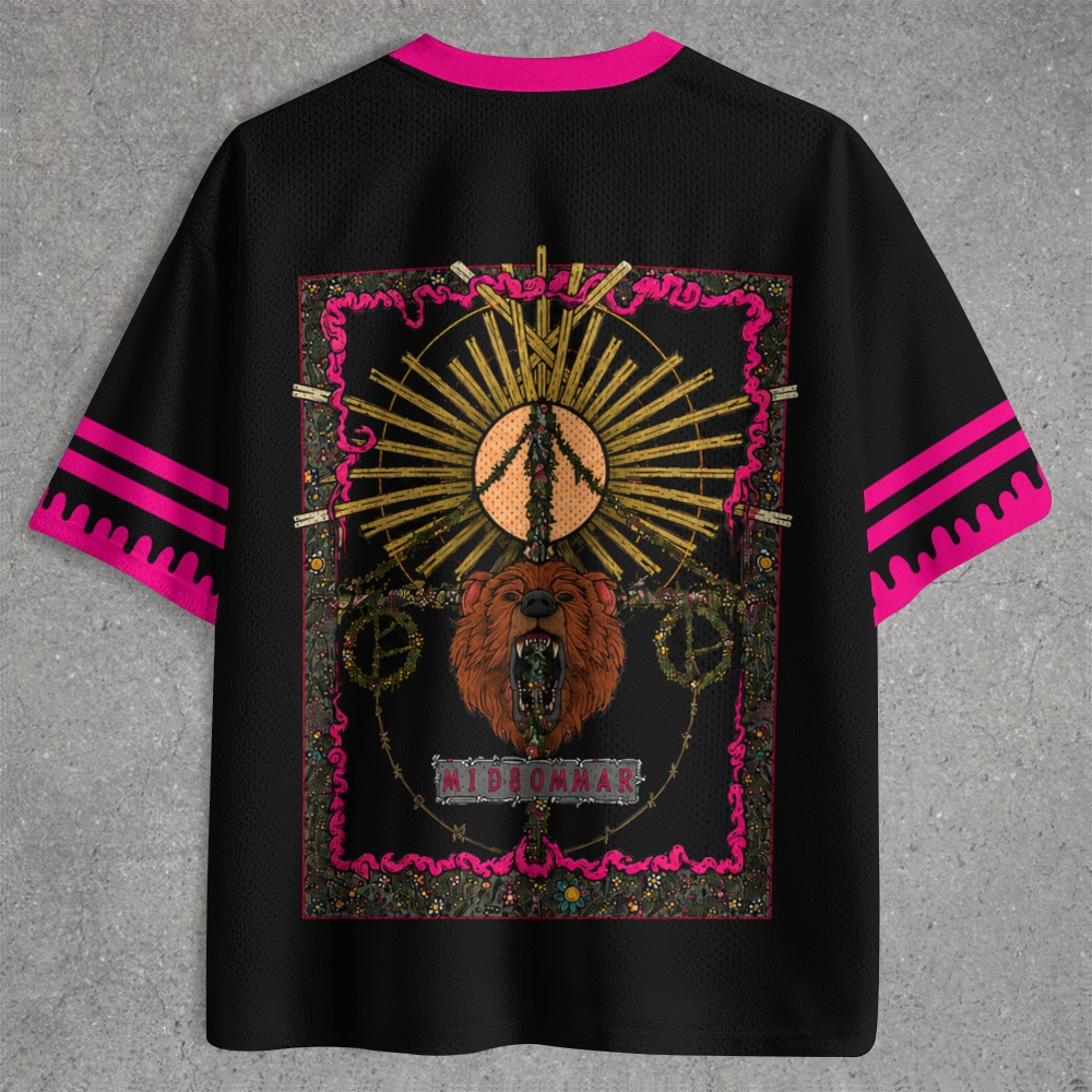 Floral Ritual Dancing Girls Jersey Shirts