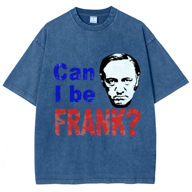 Distressed Portrait Quote Washed T-Shirt