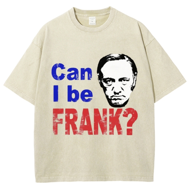 Distressed Portrait Quote Washed T-Shirt