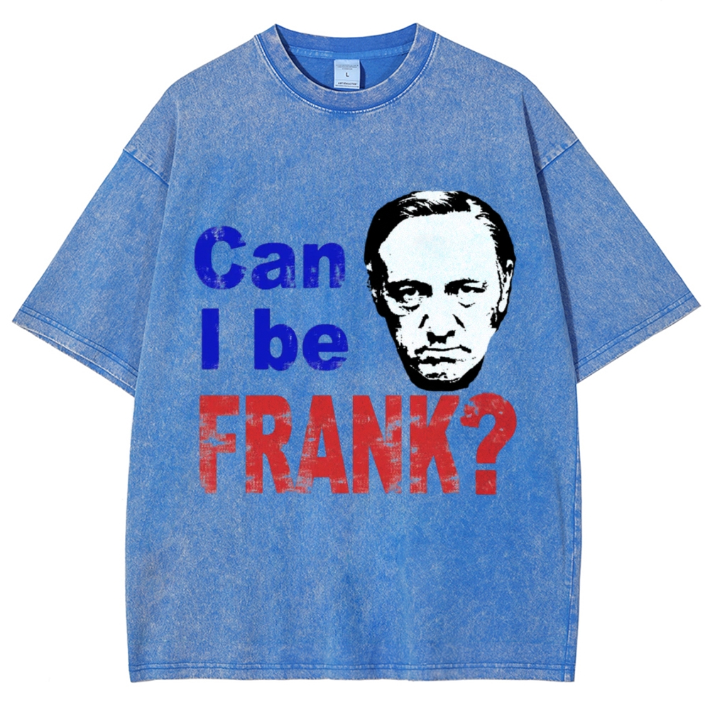 Distressed Portrait Quote Washed T-Shirt