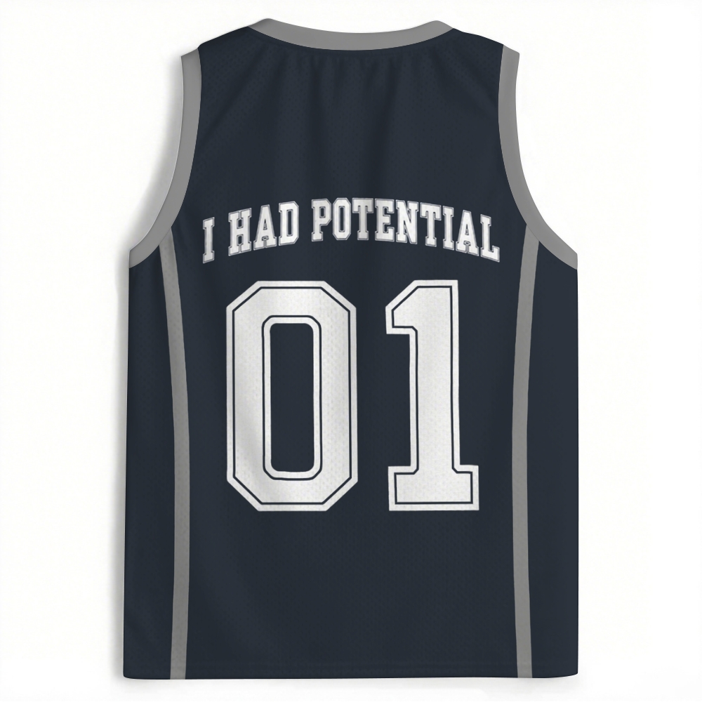 I Had Potential Geek Science  Jersey Tank 