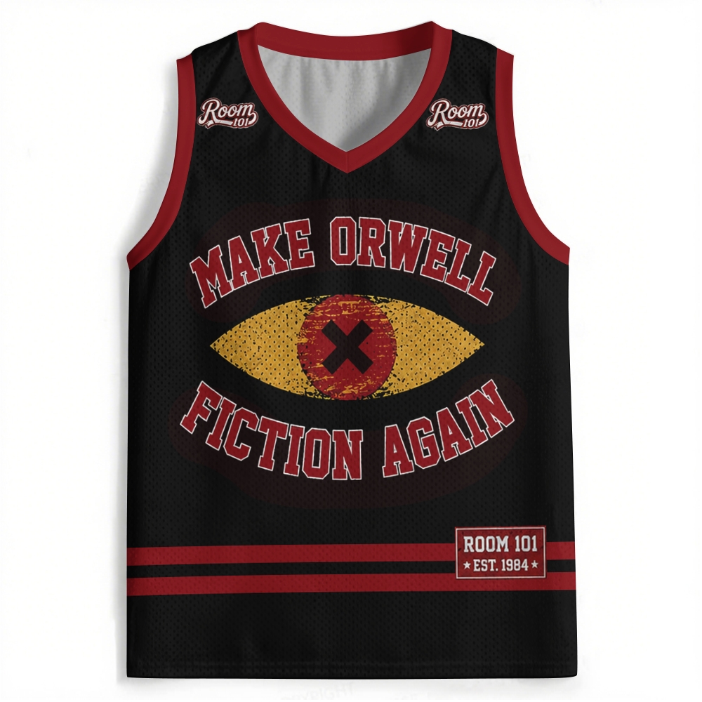 Make Orwell fiction again Vintage Jersey Tank
