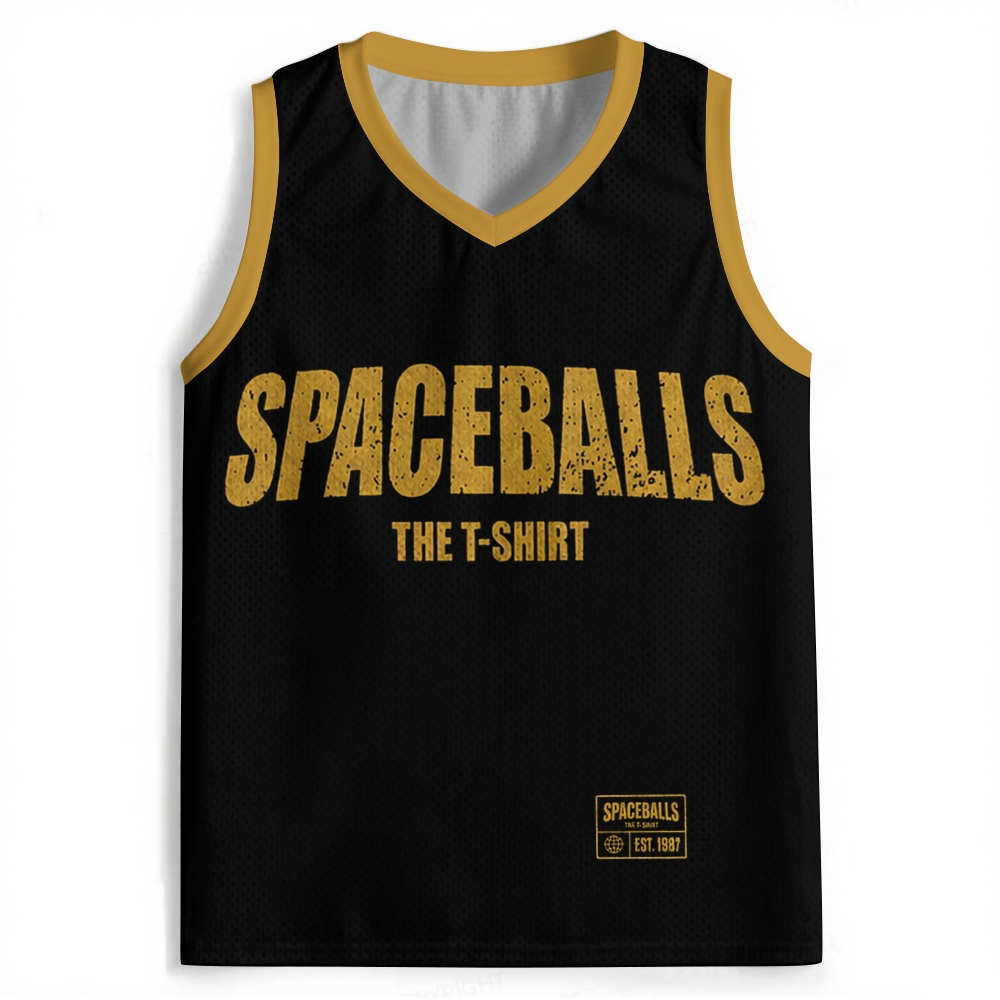 Vintage Distressed Space Sci-Fi Graphic Jersey Tank 