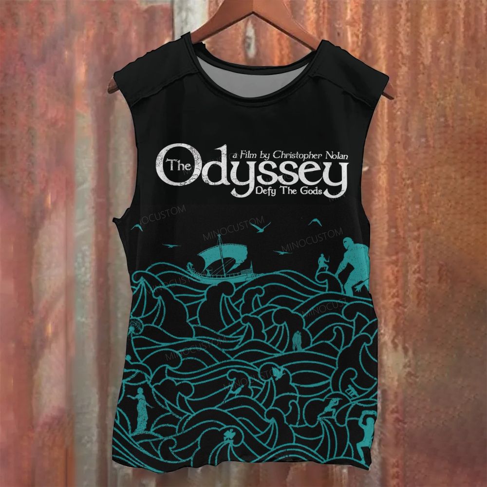 Retro Ocean Ship Myth Art Print Tank Top 