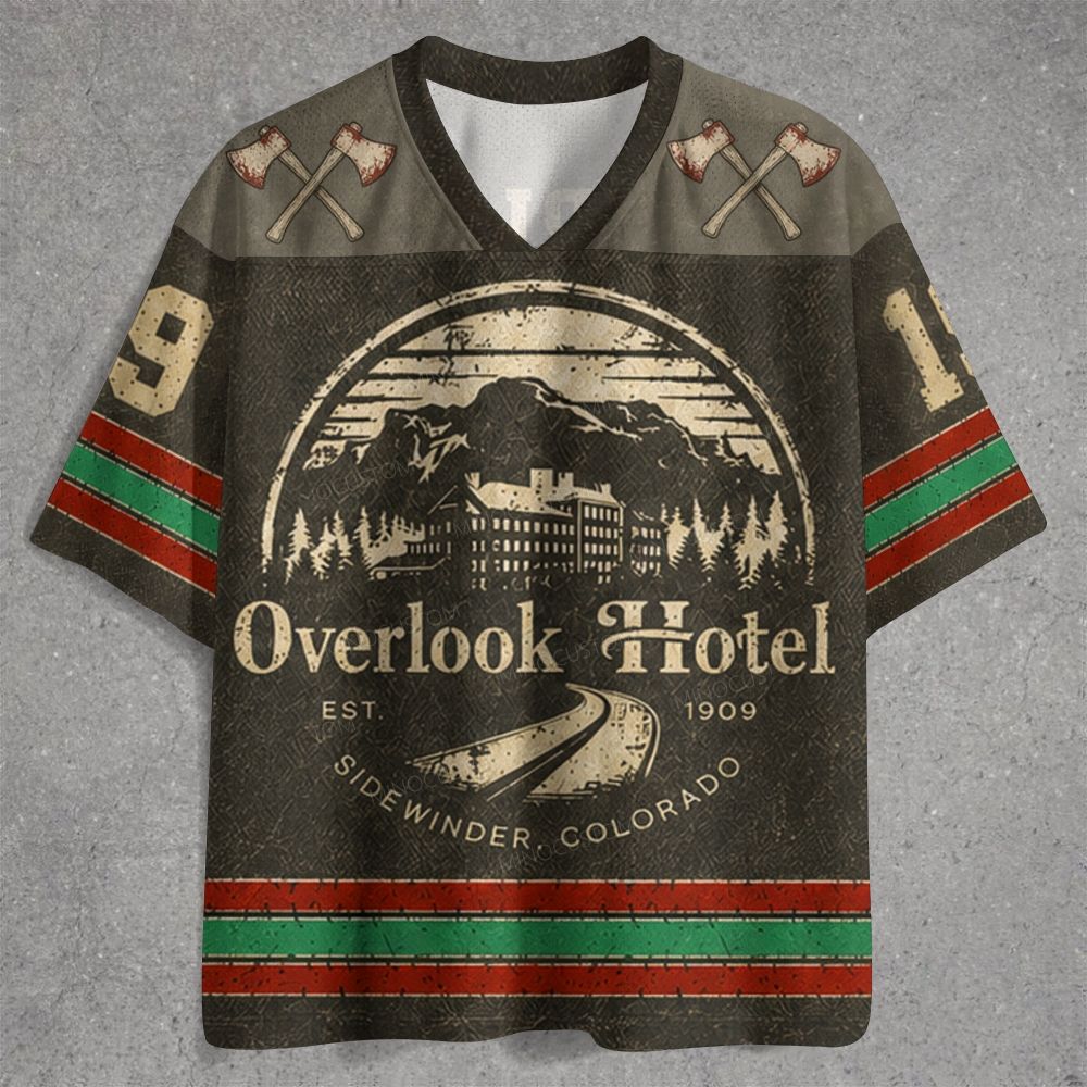 Overlook Hotel The Shining Vintage Jersey Shirts
