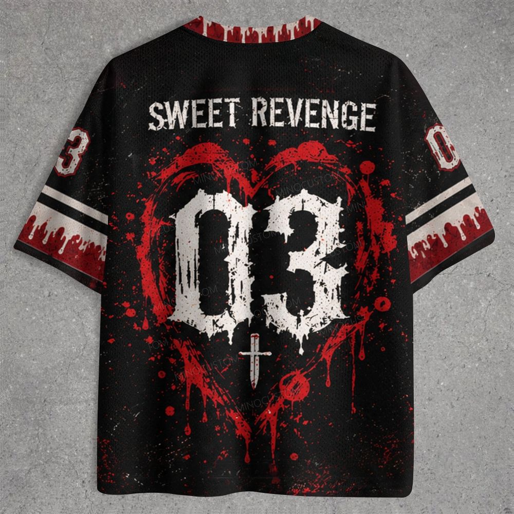My Chemical Romance Blood Kiss Jersey Shirts