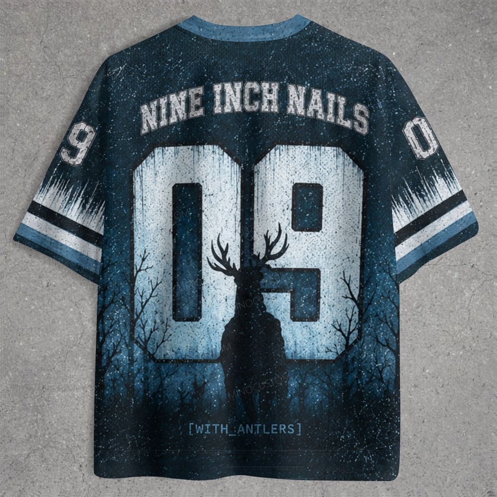 NI With Antlers Forest Deer Cryptid Jersey Shirts