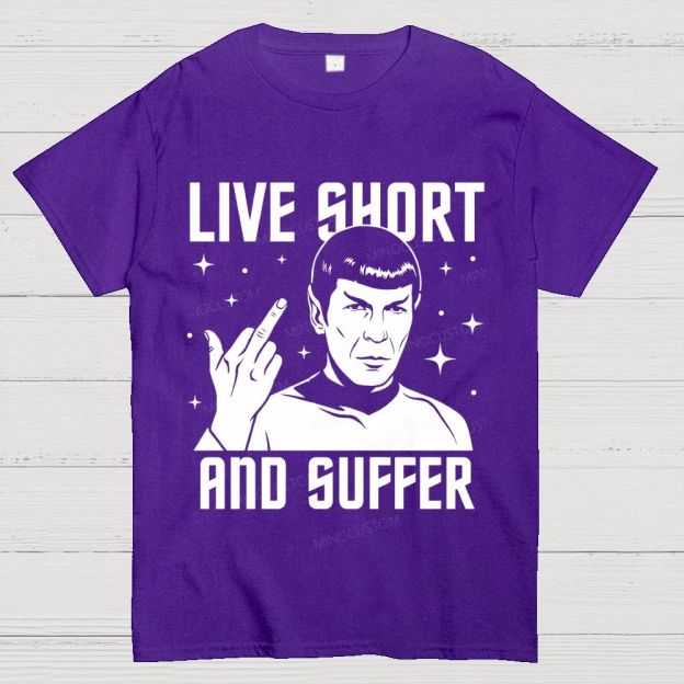 Vintage Space Sci-Fi Character Graphic Cotton T-Shirt 