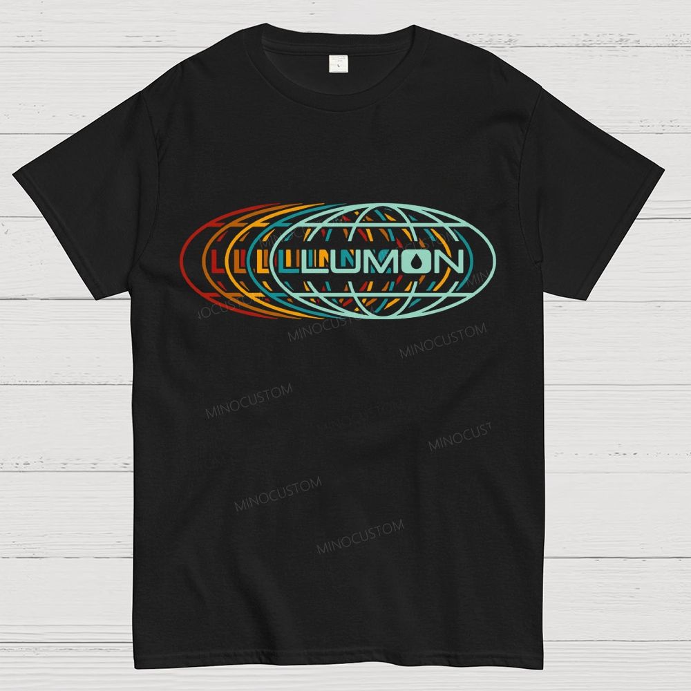Retro Industry Planet Cotton T-Shirt 