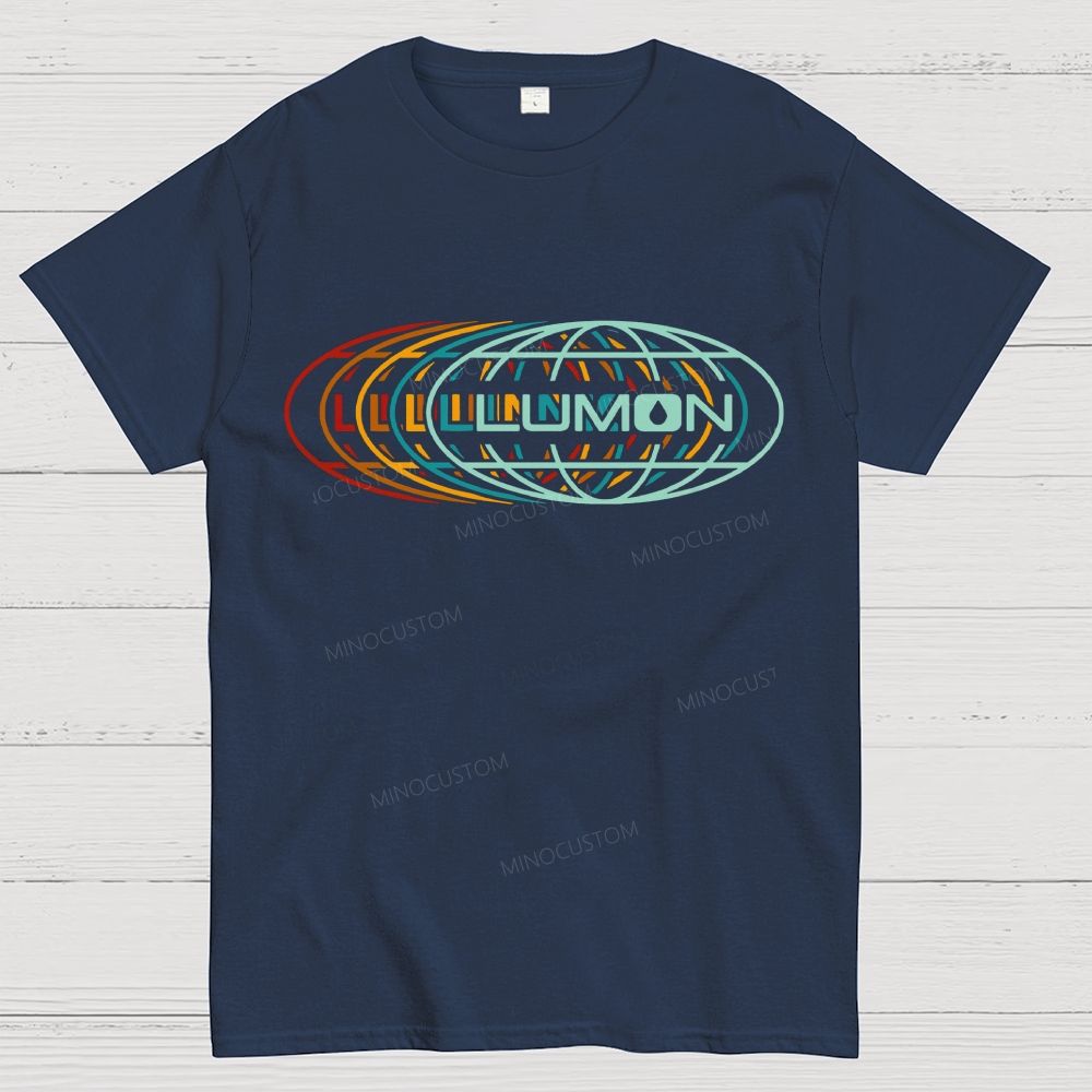 Retro Industry Planet Cotton T-Shirt 