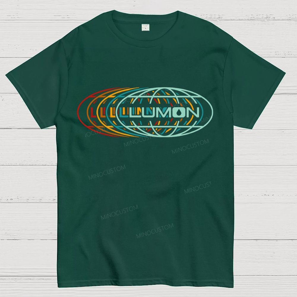 Retro Industry Planet Cotton T-Shirt 