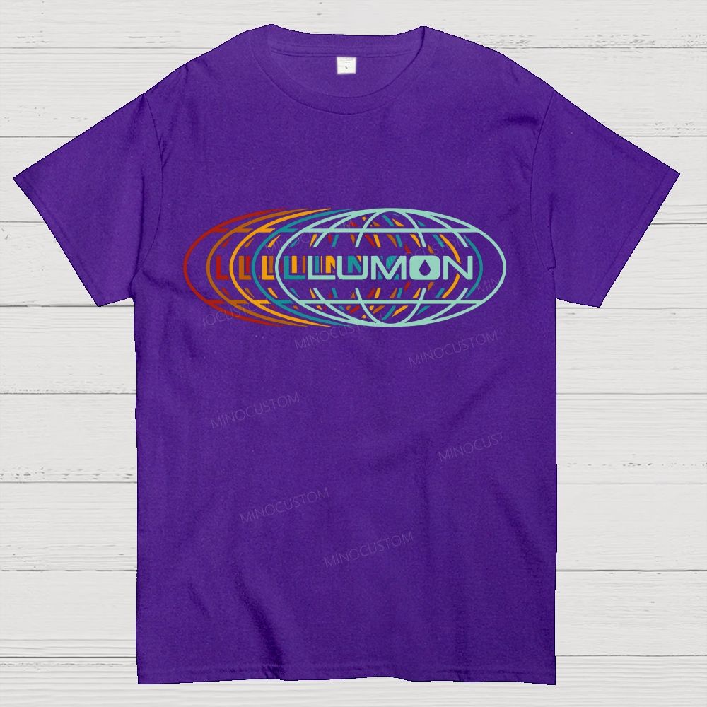 Retro Industry Planet Cotton T-Shirt 