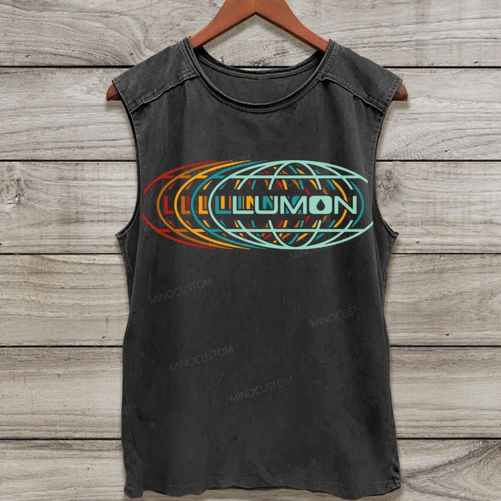 Retro Industry Planet Washed Tank Top 