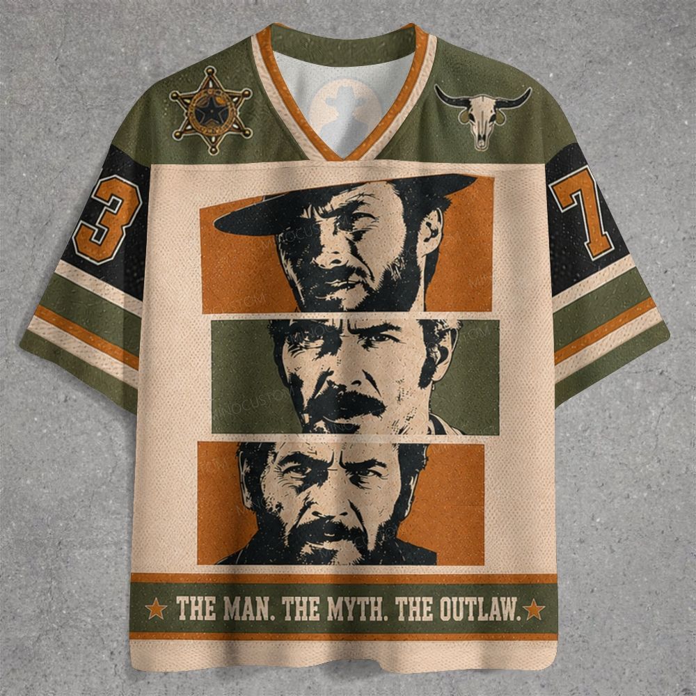 The Good The Bad And The Ugly Western Outlaw Jersey Shirts