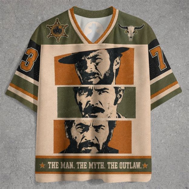 The Good The Bad And The Ugly Western Outlaw Jersey Shirts