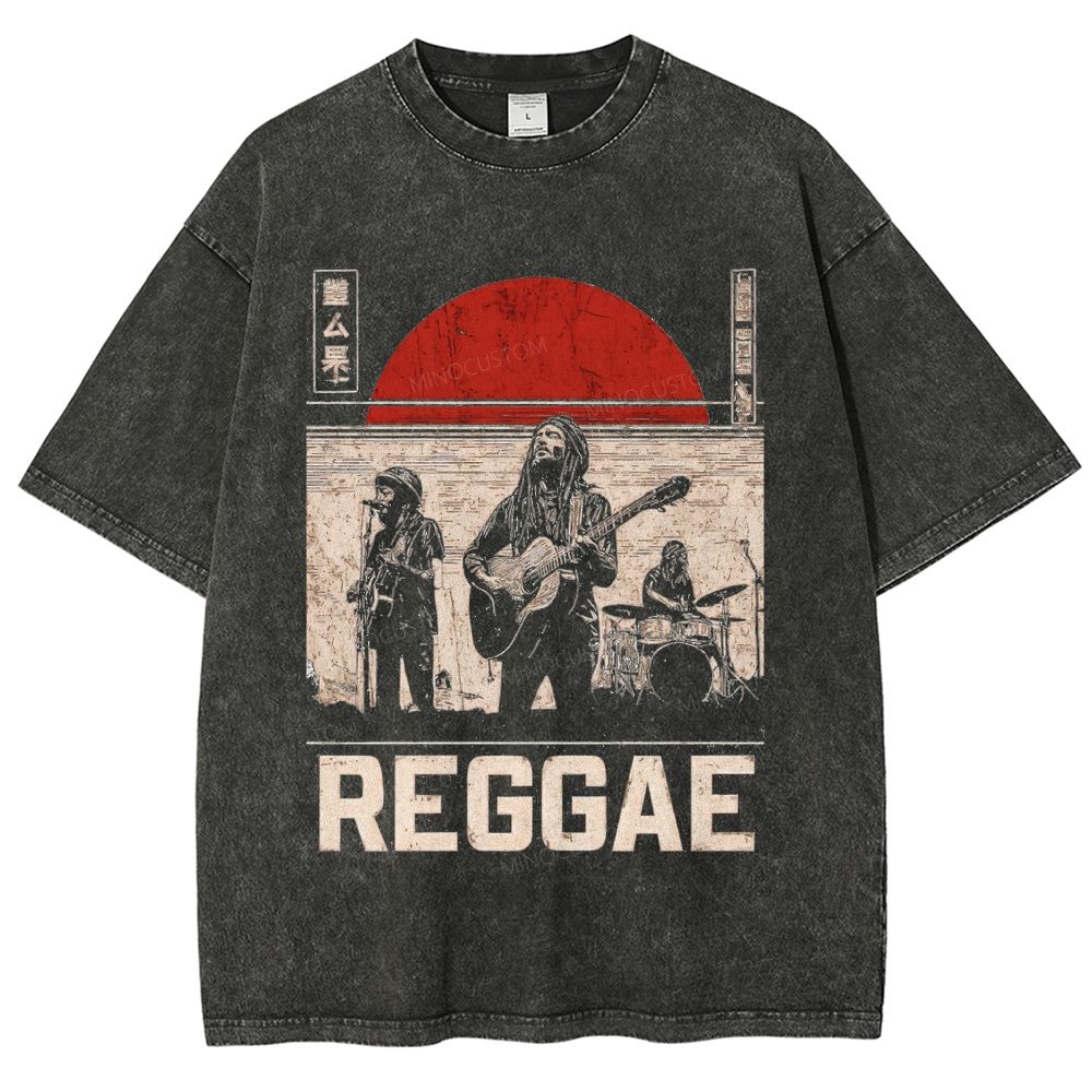 Love Reggae Washed T-Shirts