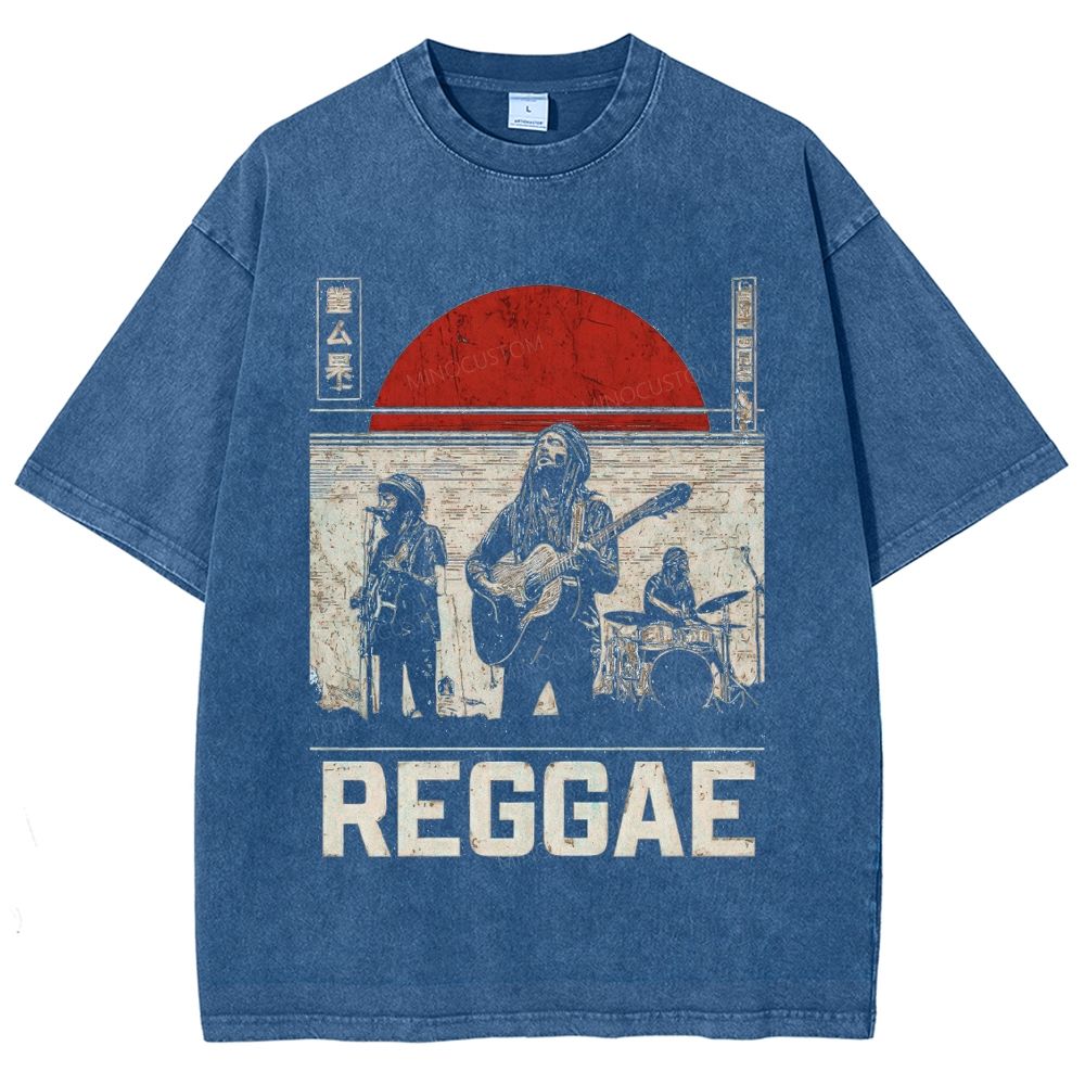 Love Reggae Washed T-Shirts