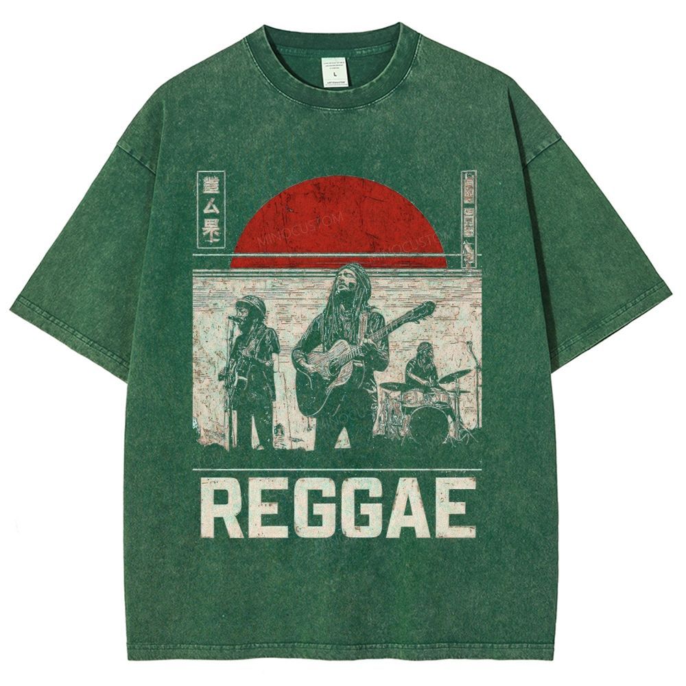 Love Reggae Washed T-Shirts
