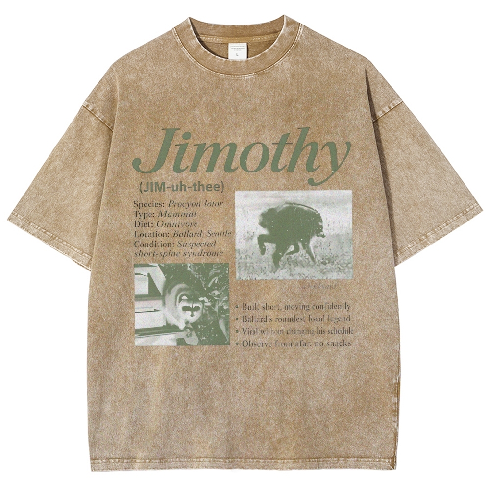 Vintage Wildlife Raccoon Washed T-shirt