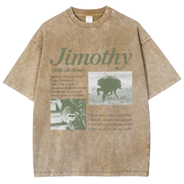 Vintage Wildlife Raccoon Washed T-shirt
