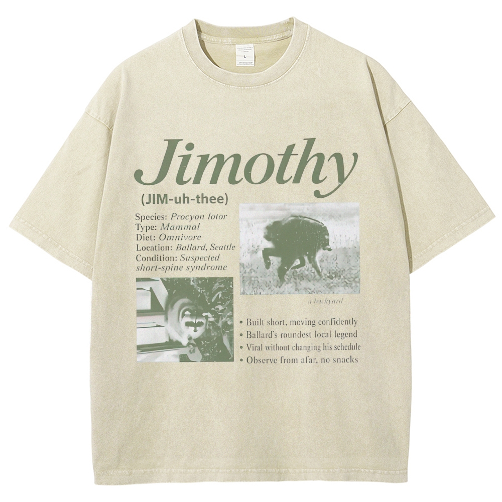 Vintage Wildlife Raccoon Washed T-shirt